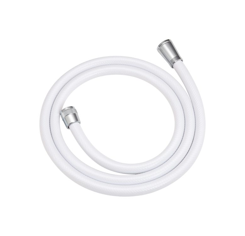 これカモ　シャワーホース 取替用 1.0m（アダプター付 ほとんどのメーカーに対応 ホワイト）GA-FK005