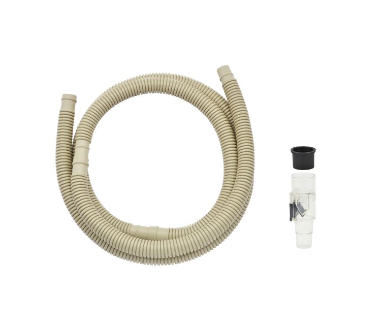 これカモ ドレンホースと消音バルブのセット エアコン用 4.0m (長さ調節可能 ポコポコ音解消 防臭・防..