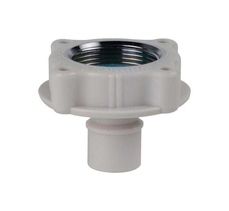 【カクダイ/GAONA/ガオナ】赤札見つけ 洗濯機用ニップル ワンタッチ給水ジョイント (自在水栓用 ツバつ..