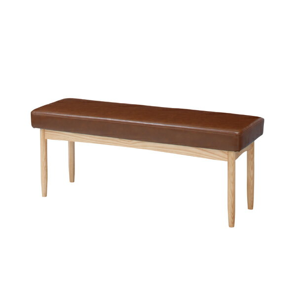 【メーカー直送】東谷 エコモ ベンチ ブラウン HOC-150BR