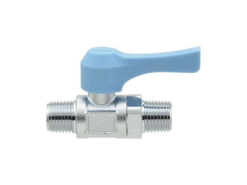 ガオナ 【GAONA】ミニチュアボールバルブ（青・1／8）　GA－JM061