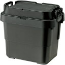 【メーカー直送】リス トランクカーゴS蓋 20L ブラック TC-20SBK(3)