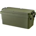 【メーカー直送】リス トランクカーゴS蓋 70L カーキ TC-70SKH