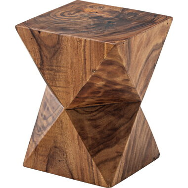 【メーカー直送】東谷 ジェラルド ウッドスツール ブラウン JW-104のサムネイル