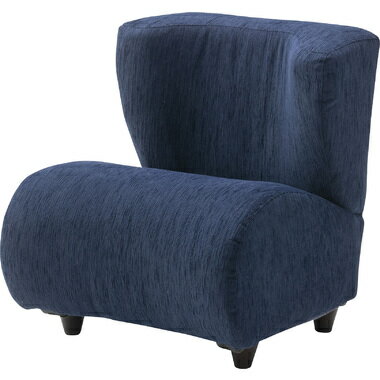 【メーカー直送】東谷 ポータブルチェア ネイビー NS-611NV