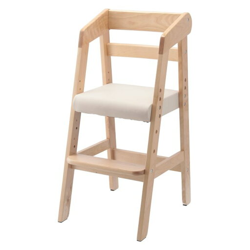 【メーカー直送】不二貿易 木製ベビーチェアーナチュラル 【メーカー直送】不二貿易 木製ベビーチェアーナチュラル