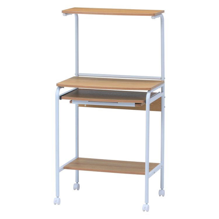 【メーカー直送】不二貿易 シンプルPCデスクフィットNA