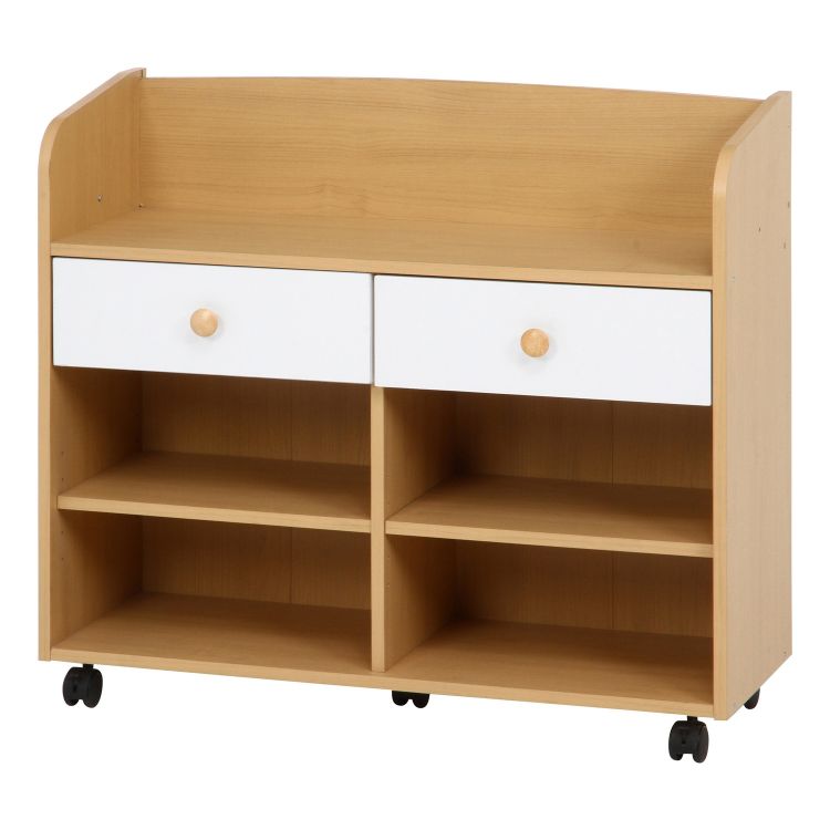 【メーカー直送】不二貿易 NORMランドセルラックNA×WH