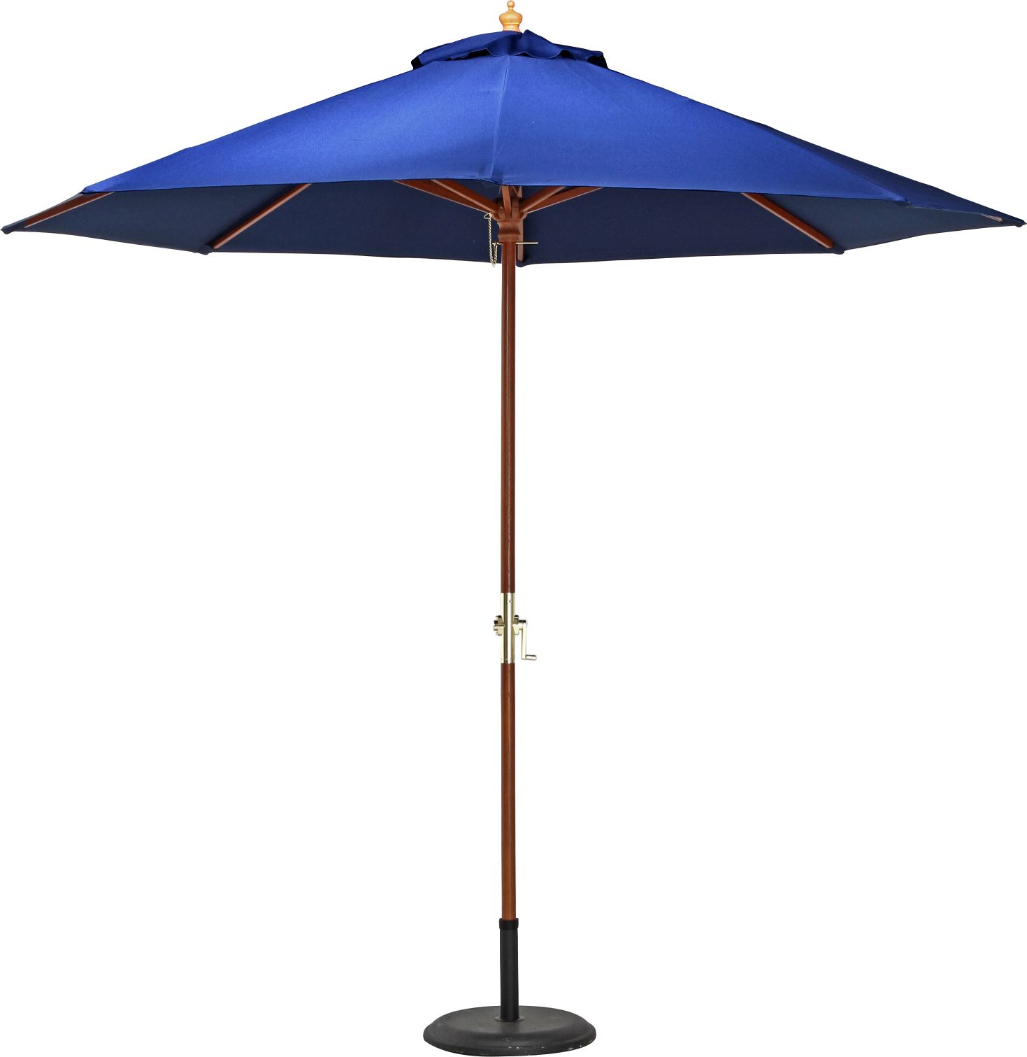 【メーカー直送】不二貿易 木製パラソル270cmネイビー270NV