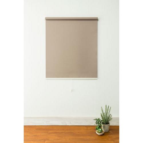 【メーカー直送】 フルネス ロールスクリーントッティーノ 90X220cm 遮光ブラウン