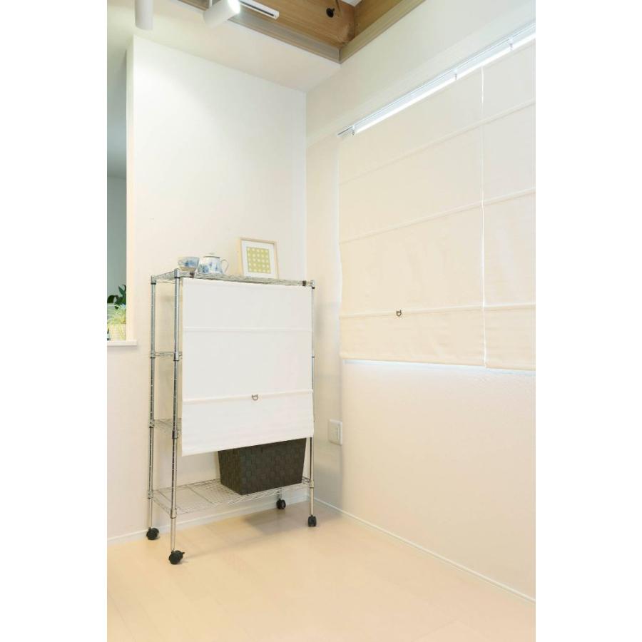 【メーカー直送】フルネス コードレスシェードスレバー 60X120cm 遮光ナチュラル