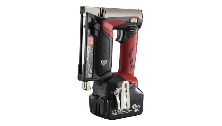 【アウトレット/在庫限り】マックス(MAX) 充電式タッカ TG-Z4-BC/1850A+1825A (充電器/電池パック2個/ケース付)