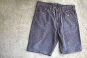 [oCX ( levi's ) 80's -used 646 corduroy shorts / R[fC V[c purple - GVj[^X