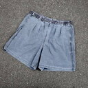 バーラップ アウトフィッター(BURLAP OUTFITTER)TRACK SHORT PANTS PIGMENT DYE/ ピグメント加工 水陸両用 ショートパンツ BLACK - エンシニータス