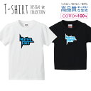 ネイティブ フェイス ロゴTシャツ ブルー Tシャツ キッズ かわいい サイズ 100 110 120 130 140 150 半袖 綿 100% 透けない 長持ち プリントtシャツ コットン 5.6オンス ハイクオリティー 白Tシャツ 黒Tシャツ ホワイト ブラック