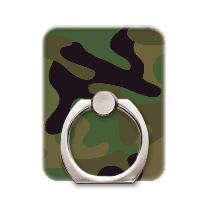 スマホリング スマホスタンド スマホアクセサリー ホールドリング 迷彩柄 カモフラ模様 カーキ グリーン ミリタリー 軍隊 陸軍 iPhone13 iPhone12 11 SE(第ニ世代) X/XS Max Xperia AQUOS Galaxy Google Android Apple スマートフォン用リング