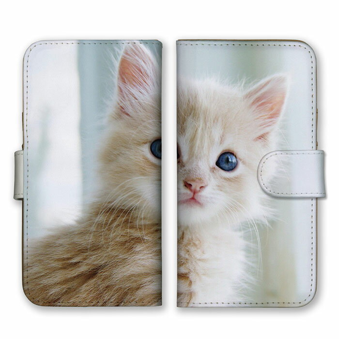 Rakuten - 全機種対応 手帳型スマホケース iPhone14 13 Pro Max対応 猫 ネコ 動物 アニマル キャッツ 癒し プリント デザイン オススメ 定番 可愛い かわいい カジュアル カメラ 写真 スナップ Xperia AQUOS arrows Galaxy Google HUAWEI Rakuten Hand OPPO