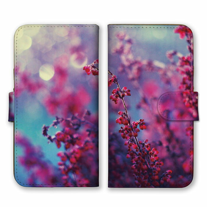 Rakuten - 全機種対応 手帳型スマホケース iPhone14 13 Pro Max対応 木の実 赤い実 写真 お花 花柄 フラワー おしゃれ 華やか 人気 大人 かわいい綺麗 赤 ローズレッド 蘇芳 渋い スマートフォンケース スマホケース Xperia AQUOS arrows Galaxy Google HUAWEI Rakuten Hand OPPO