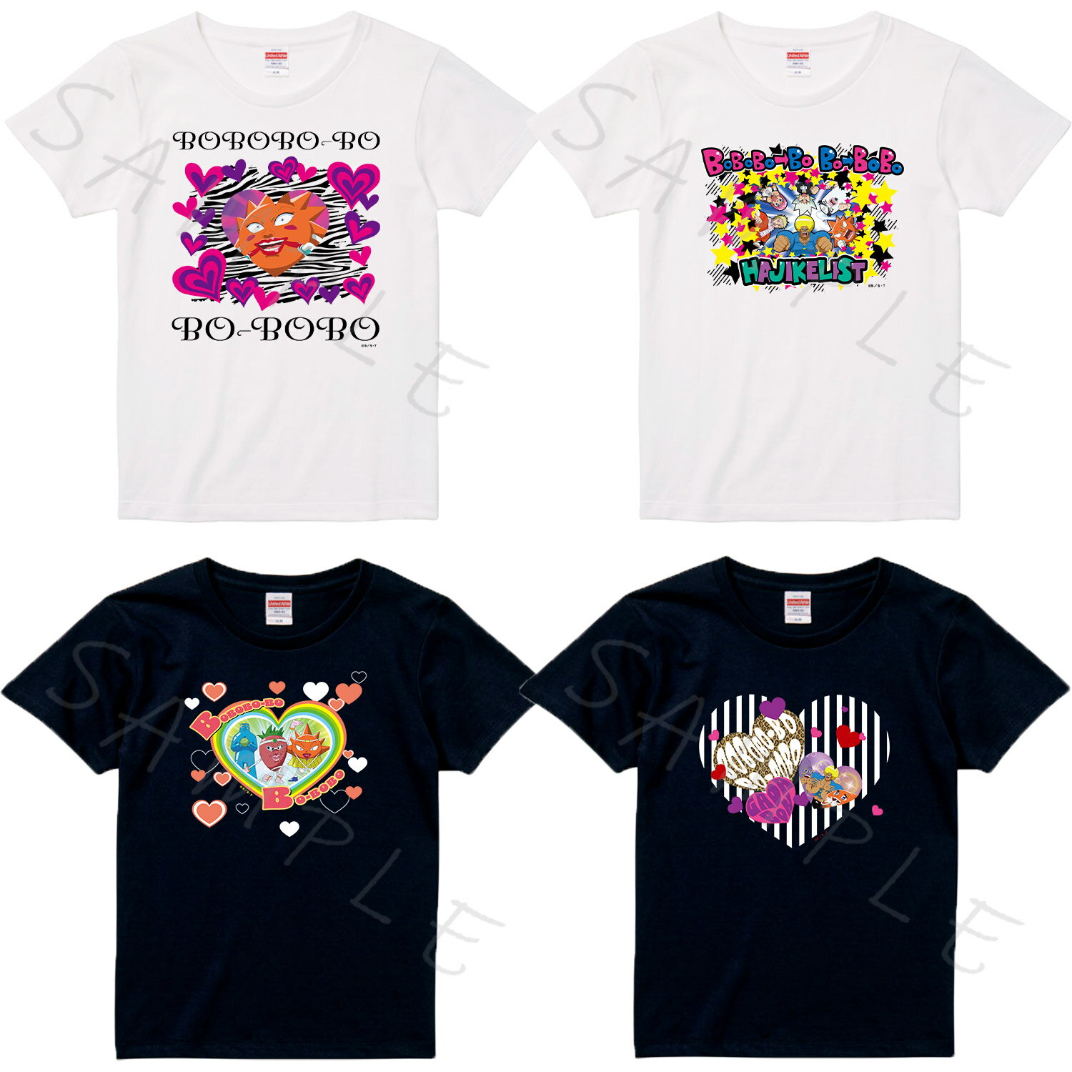 『ボボボーボ・ボーボボ』 Tシャツ(S-XLサイズ) ボボボーボ・ボーボボ A B C D 首領パッチ ブラック ホワイト 黒T 白T キャラクターグッズ Sサイズ Mサイズ Lサイズ XLサイズ 推し活 (公式 正規ライセンス取得) 公認グッズ