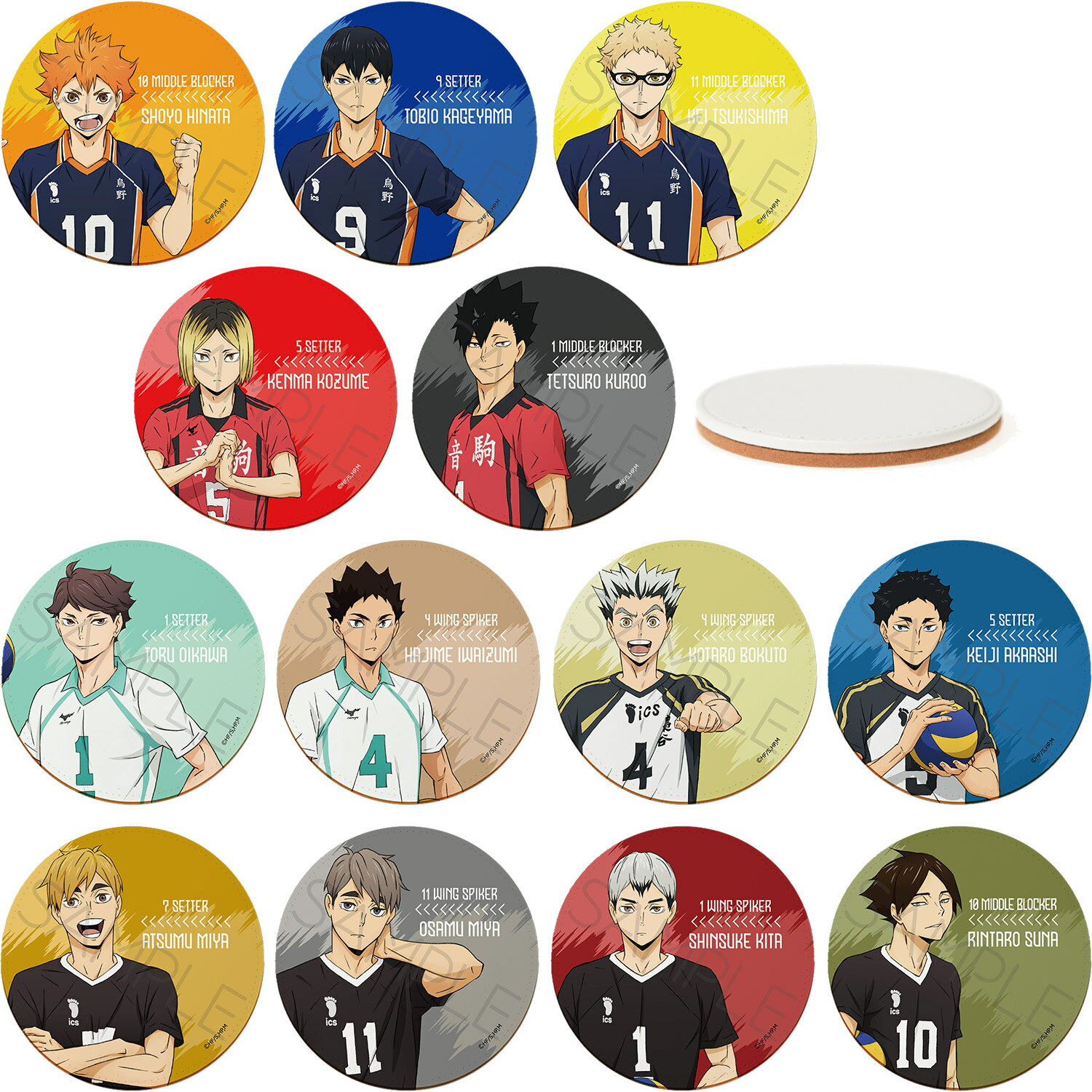 『ハイキュー!!』第7弾レザーコー...