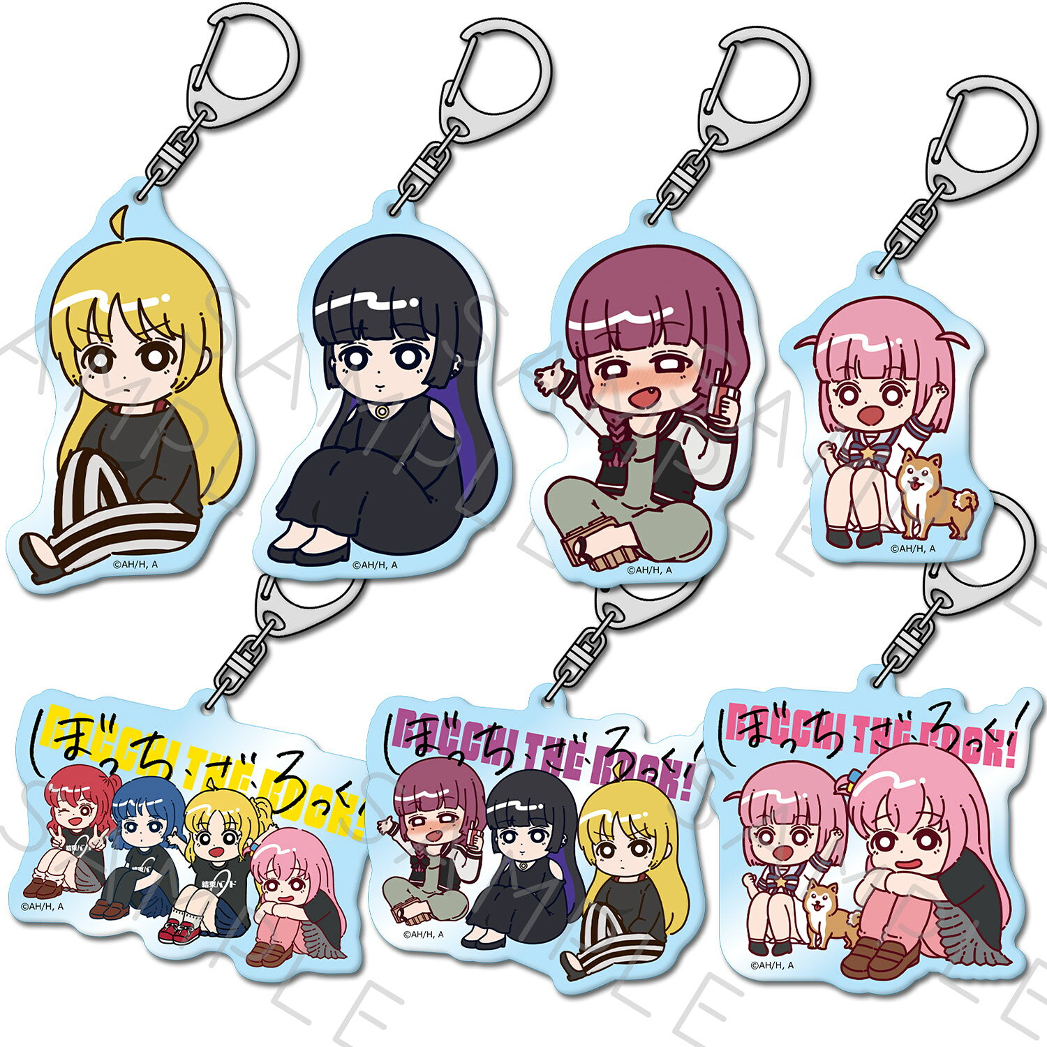 商品詳細発売日2024年2月下旬商品説明アニメ「ぼっち・ざ・ろっく！」 第2弾より、アクリルキーホルダーの登場です。SA(伊地知星歌) SB(PAさん) SC(廣井きくり) SD(後藤ふたり) SE(集合A) SF(集合B) SG(集合C) がオシャレにデザインされたアクリルキーホルダーです。ワンポイントとしてどこにでも飾ることができます。透明アクリルを使用しており、シンプルですがキャラクター映えします！アニメ「ぼっち・ざ・ろっく！」 第2弾 グッズ をこの機会にぜひ！商品内容アクリルキーホルダーサイズ本体：約70mm角以内 (キーリング部分除く) パッケージ：約H110mm×W80mm×D5mm素材本体：アクリル樹脂発売元シンクイノベーション株式会社コピーライト&copy;はまじあき／芳文社・アニプレックス注意事項・ページ内写真と実物では多少の色の違いが生じる事があります。・仕様は予告なく変更される場合がございます。・ご注文確定後 1か月ごろ後に発送となります。・受注生産商品のため、ご注文確定後のキャンセルはお断りしております。・納期情報の異なる商品を複数ご購入の場合、全ての商品が揃ってからの発送となります。アニメ「ぼっち・ざ・ろっく！」 第2弾キャラグッズ・アニメグッズ はこちら ↓↓(検索ワード) 『ぼっち・ざ・ろっく！』 (ぼっちざろっく！ ぼざろ) キャラグッズ・アニメグッズ 後藤ひとり 伊地知虹夏 山田リョウ 喜多郁代 結束バンド 伊地知星歌 PAさん STARRY 廣井きくり 後藤ふたり ジミヘンアニメ「ぼっち・ざ・ろっく！」 第2弾 アクリルキーホルダーアニメ「ぼっち・ざ・ろっく！」 第2弾キャラグッズ・アニメグッズ はこちら ↓↓
