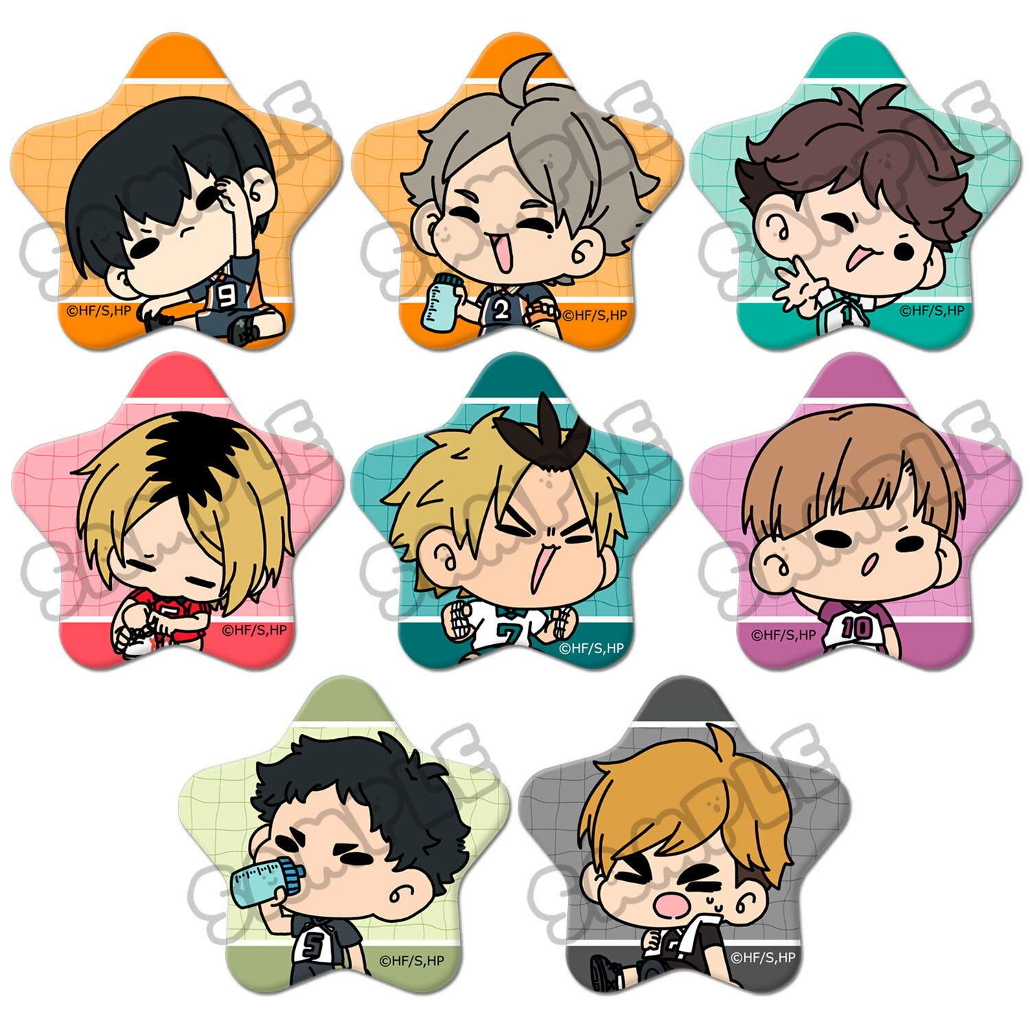 楽天市場】ハイキュー 缶バッジ 菅原の通販