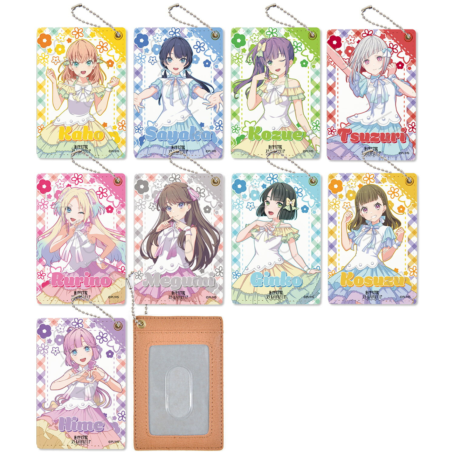 『ラブライブ！蓮ノ空女学院スクールアイドルクラブ』第5弾 パスケース 日野下 花帆 村野 さやか 乙宗 梢 夕霧 綴理 大沢 瑠璃乃 藤島 慈 百生 吟子 徒町 小鈴 安養寺 姫芽 キャラクターグッズ パスケース 定期入れ 推し活 (公式 正規ライセンス取得) 公認グッズ