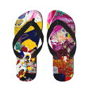 ビーチサンダル SS(18-20cm) S(23-25cm) M(25-27cm) L(27-29cm) ビーチ サンダル ビーサン 夏 デザイン デザイナー ...