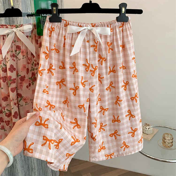 夏 ショートパンツ ステテコ ルームパンツ ボトムス レディース ルームウェア パン...