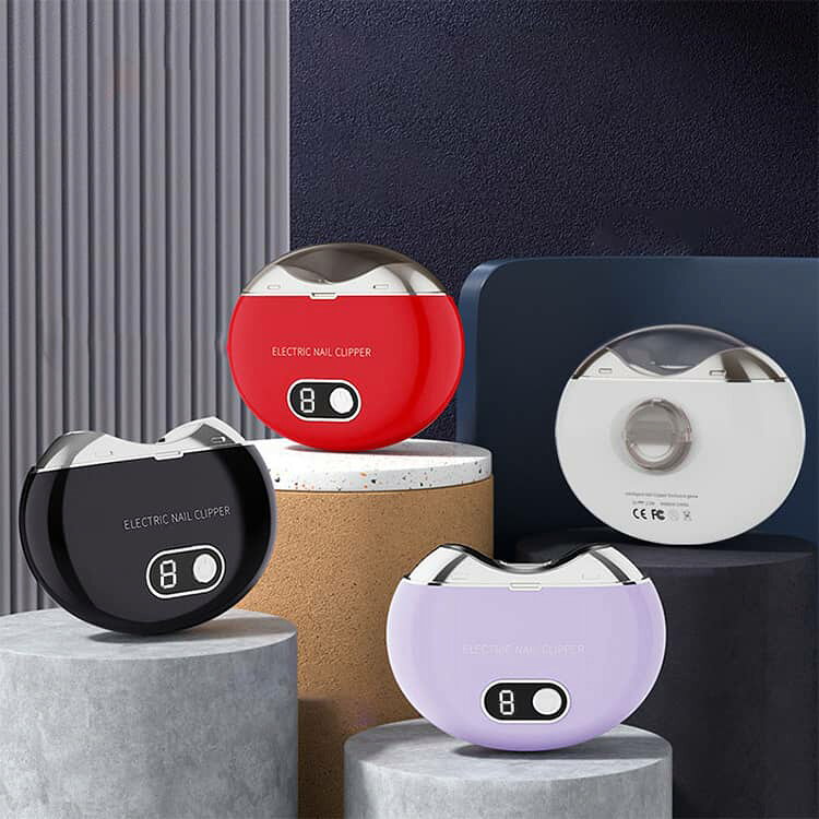 codabianca 楽天市場店の電動 Type-C充電式 子供用 電動爪切り 大人 自動爪切り 爪 電動つめきり 爪切り 電動爪切り 電動爪やすり 高齢者 安全 電動爪削り器 電動ネイルケア 三段階スピード 爪切り｜アングル2