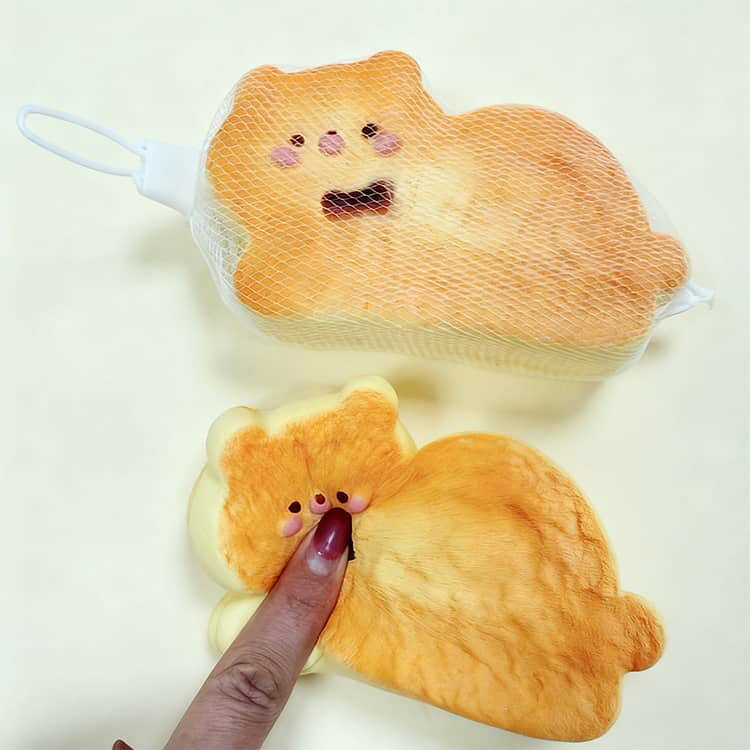 【2個セット】 ネコパン パン 触感 【2個セット】 ストレス解消 低反発 スクイーズ もちもち 柔らかい 握り心地 感覚トレーニング 癒やし 猫 おもちゃ スクイーズ スクイーズ玩具 動物 フィジェットトイ 癒し ふわふわ encounterwt-10002073 codabianca 楽天市場店 サンプル画像3