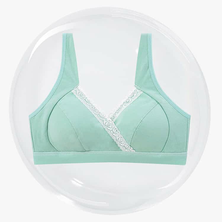 送料無料 授乳 ブラジャー 授乳ブラ 送料無料 ノンワイヤー 授乳ブラジャー クロス...
