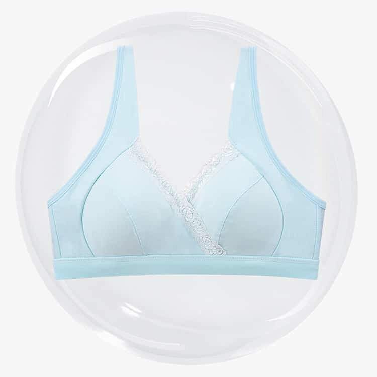 送料無料 授乳 ブラジャー 授乳ブラ 送料無料 ノンワイヤー 授乳ブラジャー クロス...