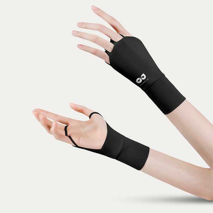 手袋 ハンドカバー UVカット 指なし 手袋 グローブ ゴルフ ゴルフ レディース ゴル...