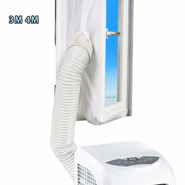樂天商城 - 移動式エアコン 3M 窓シール 窓用パネル 排気ダクト ウィンドウシール 移動式エアコン 延長 スポットエアコン 冷風機 排気管 密封布 気密性 防水性 断熱 暑さ対策 省エネ 冷房効率アップ 工事不要 簡単設置 窓用エアコンアクセサリー 送料無料 移動クーラー