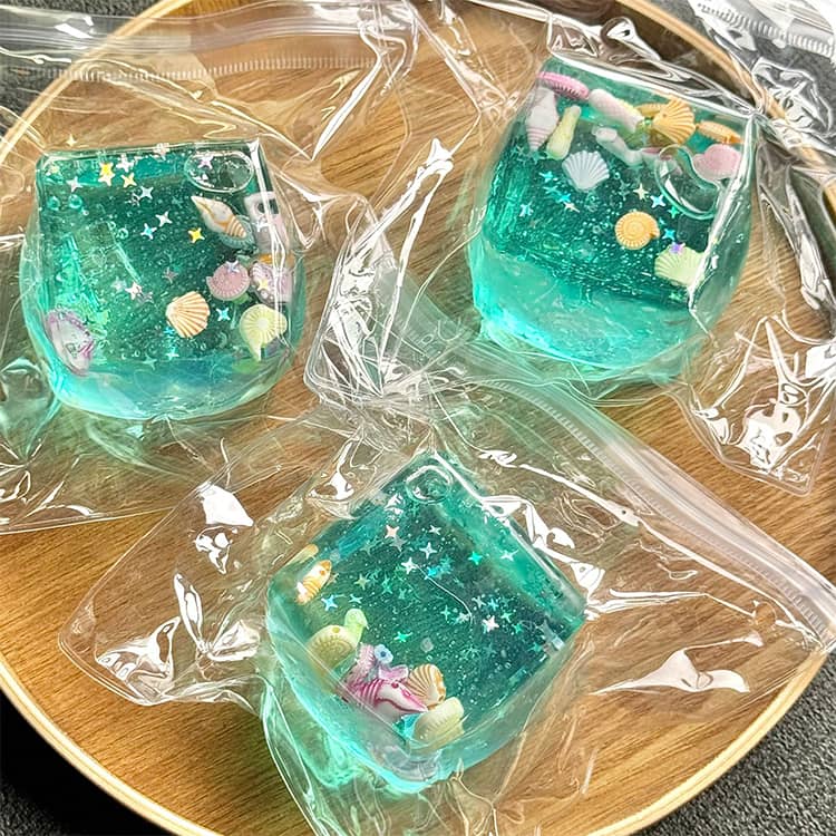 2個セット スクイーズ 海 貝殻 ぷにぷに触感 やわらかい ストレス解消グッズ 低反発 握ってリラックス 癒し系スクイーズ 触り心地抜群 子供 大人も楽しめる 誕生日 プレゼント ギフトにおすすめ スクイーズ おもちゃ 癒し グッズ かわいい encounterwt-10003248 codabianca 楽天市場店 サンプル画像3