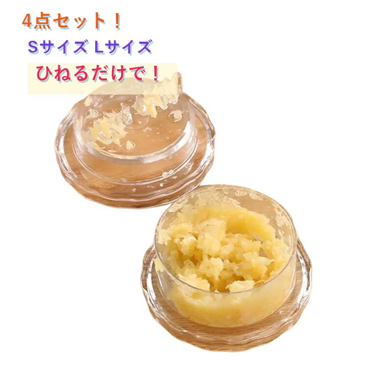 樂天商城 - みじん切り器 にんにく しょうが ナッツ 4個セット ガーリックプレス おろし器 ガーリックツイスト にんにくつぶし 使いやすい ハーブ ガーリックプレス 離乳食 介護職 幼児食 手軽