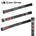 SUPER STROKE CROSS COMFORT クロスコンフォート ミッドサイズ ウッド＆アイアン用グリップ ・特殊加工を施したポリウレタン表皮素材は、驚くほど柔らかく粘着性があり手にしっかりフィットします ・インナー素材に硬いラバーを使用しているのでねじれに強い ・グリップ表面にX型の溝（クロスコンフォート X パターン）を入れることで、グリップ力が増し、コントロール性と握り心地を向上させます ・undersize・standard・midsize・oversizeの4種類の太さをラインナップ ■コアサイズ：60 ■バックライン：無し ■カラー：ブラック（BK） ■標準重量：49.0±2.5g(メーカー記載重量) ■素材：ポリウレタン、ラバー 写真のカラーは、お使いのモニター環境によって、現物と異なる場合がございます。 デザイン・仕様・カラーは改良の為、予告無く変更する場合がございます。