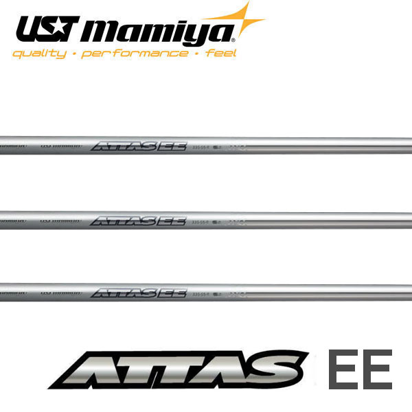 UST Mamiya ATTAS EE　（FW用） 高級感とアグレッシブさを醸しだすイオンプレーティング加工 コスメティックは、高級感のあるイオンプレーティングを施し、グリーンを狙うモチベーションを高めます。 様々なヘッドに対応したFW専用シャフト あらゆるヘッド形状・ロフトに対応できる最適トルクとTip Technology設計です。 このことが重量帯別に設定されたベストウェイトとの作用により、あらゆるシーンで高弾道で安定した方向性と飛距離を実現します。 ■SPEC 写真のカラーは、お使いのモニター環境によって、現物と異なる場合がございます。 デザイン・仕様・カラーは改良の為、予告無く変更する場合がございます。