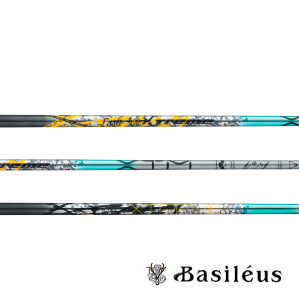 宅配便のみのお取り扱いとなりますBasileus バシレウス XTM Lash 音速を超えろ。Next XTM「ラッシュ」 XTM Shaft シリーズLash(ラッシュ)。ゴルファーの「飛距離」に対する問いへの答えとして、Lashは生まれました。「Lash / 鞭打つ」という名前が示すように、スイングのトップから切り返しでシャフトが大きくしなり、その溜めたエネルギーがインパクト時に一気に放出され、ボールを「鞭打つ」ように加速させる...。これまで体感したことのない「エクストリームな飛距離体験」を可能としたシャフトなのです。 XTM Lashはスピード レイ テクノロジーを搭載。これまでに感じたことのないシャフト先端部の圧倒的なスピード感とシャープさが究極の加速を生み出し飛距離性能を約束します。 Torque Reduction System「トルクリダクションシステム」コンセプトによる開発思想を導入、シャフト設計において、素材の複雑な多層構造を綿密にコントロール。最適なトルク値を設定することで、スイングエネルギーを効率的に伝達し、高弾道で最適なスピンを実現します。デザイン面においては「銀合金超鏡面コーティング」「エフェクト塗装」「高発色新塗料の採用」など最新のテクノロジーを採用しました。 ■SPEC 写真のカラーは、お使いのモニター環境によって、現物と異なる場合がございます。 デザイン・仕様・カラーは改良の為、予告無く変更する場合がございます。