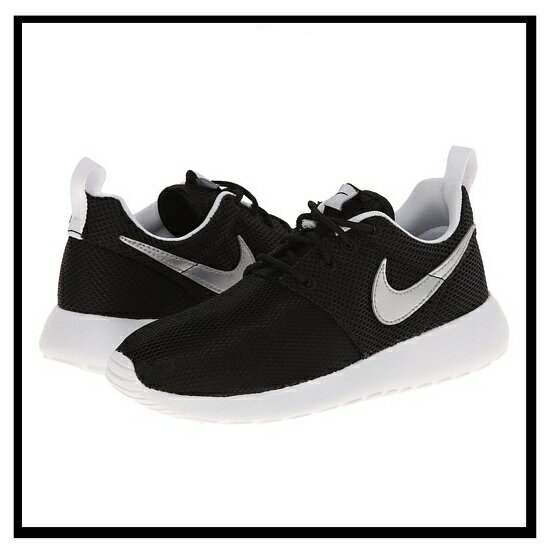 楽天スーパーSALE！【レディース】NIKE （ナイキ）ROSHE ONE (GS) ローシー ワン ROSHE RUN (GS) ローシー ラン スニーカー BLACK/METALLIC SILVER-WHITE-WHITE ブラック (599728 007) (599728 021) ENDLESS TRIP dpd-2