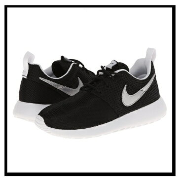 【レディース】NIKE （ナイキ）ROSHE ONE (GS) ローシー ワン ROSHE RUN (GS) ローシー ラン スニーカー BLACK/METALLIC SILVER-WHITE-WHITE ブラック (599728 007) (599728 021) ENDLESS TRIP