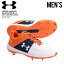 【希少!大人気!メンズ ベースボール シューズ】 UNDER ARMOUR (アンダーアーマー) UA YARD LOW ST (ヤード ロー) 野球 トレーニング スパイク NVY (ネイビー/オレンジ) 3021711-400 ENDLESS TRIP ENDLESSTRIP エンドレストリップ