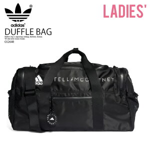 【希少! 大人気!】 adidas by STELLA McCARTNEY (アディダス バイ ステラマッカートニー) DUFFEL BAG(ダッフル バッグ) レディース ダッフルバッグ ボストンバック 大容量 軽量 BLACK (ブラック) GS2648 エンドレストリップ