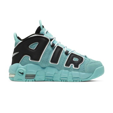 【大人気!入手困難！ レディース ハイテクスニーカー サイズ】 NIKE（ナイキ）AIR MORE UPTEMPO (GS) (エア モア アップテンポ) キッズモデル モアテン スニーカー LIGHT AQUA/BLACK-WHITE(ライトアクア/ブラック ホワイト) 415082 403 ENDLESS TRIP