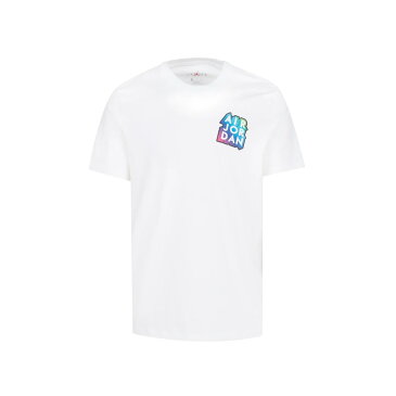 【メンズ Tシャツ】 NIKE (ナイキ) JORDAN BRAND STICKER LS CREW (ジョーダン ブランド スティッカー ククルー) メンズ ロゴ 半袖 WHITE (ホワイト) CD5638 100 エンドレストリップ
