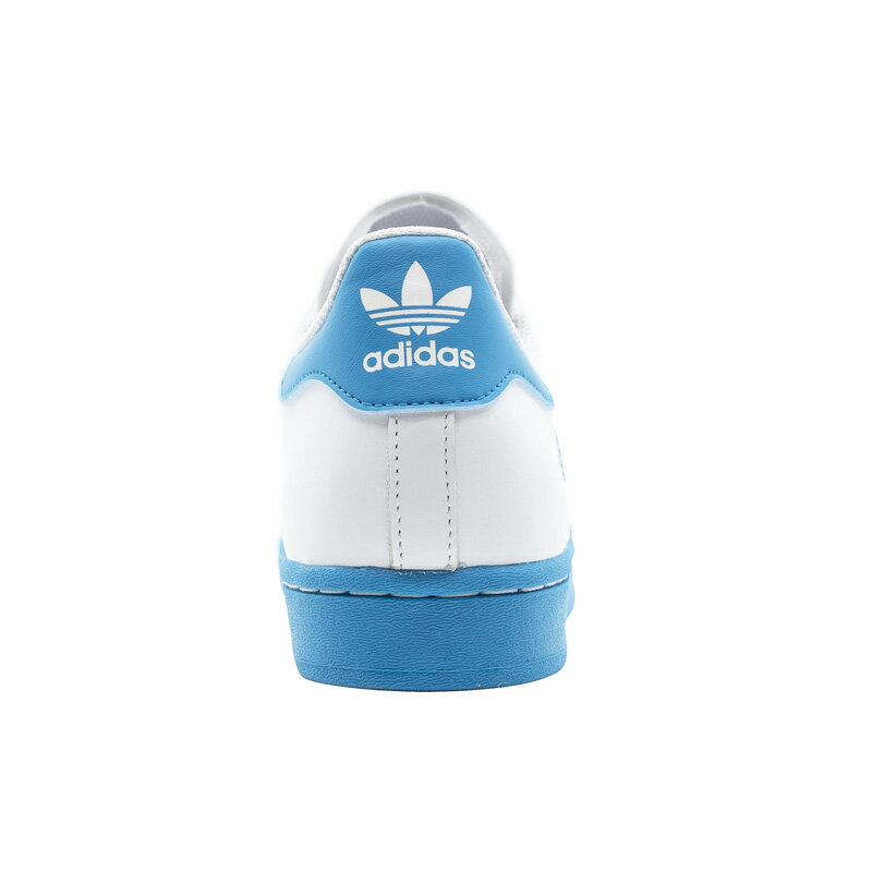 【希少!大人気!ユニセックス】 adidas（アディダス）SUPERSTAR (スーパースター) スニーカー シューズ FTWWHT/FTWWHT/BOAQUA (ホワイト/ブルー) 青 FY2756 dpd-2