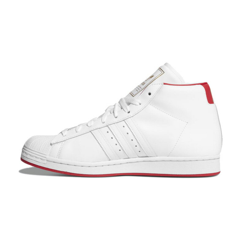 【希少!大人気!メンズ】 adidas（アディダス）PRO MODEL (プロ モデル) メンズ スニーカー ハイカット シューズ FTWWHT/SCARLE/GOLDMT (ホワイト/レッド) FX7825 ENDLESS TRIP ENDLESSTRIP エンドレストリップ