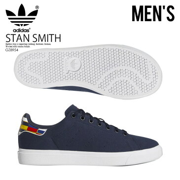 【希少!大人気!メンズサイズ】 adidas（アディダス）STAN SMITH VULC (スタン スミス) メンズ スニーカー LEGINK/RED/FTWWHT (インク/レッド/ホワイト) GZ8954 dpd