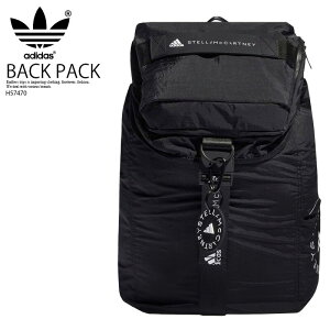 adidas by STELLA McCARTNEY (アディダス バイ ステラマッカートニー) BACKPACK (バックパック) レディース バックパック ジムバッグ アウトドアバッグ BLACK/BLACK/WHITE (ブラック/ホワイト) H57470 ENDLESS TRIPエンドレストリップ